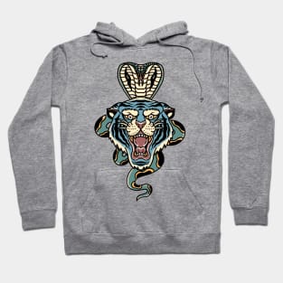 tiger and cobra tattoo Hoodie